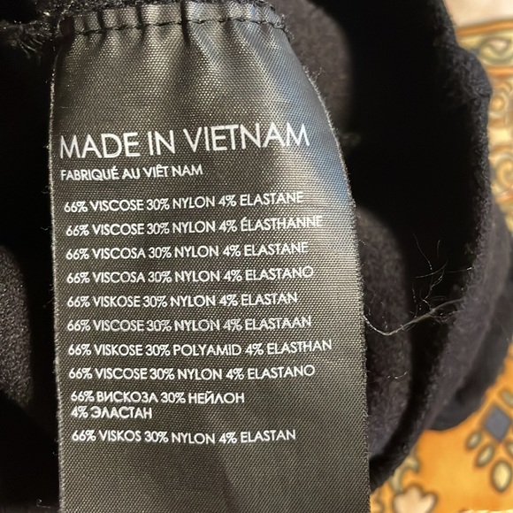 Club Monaco Black Tank Top Size XS - Picture 5 of 5